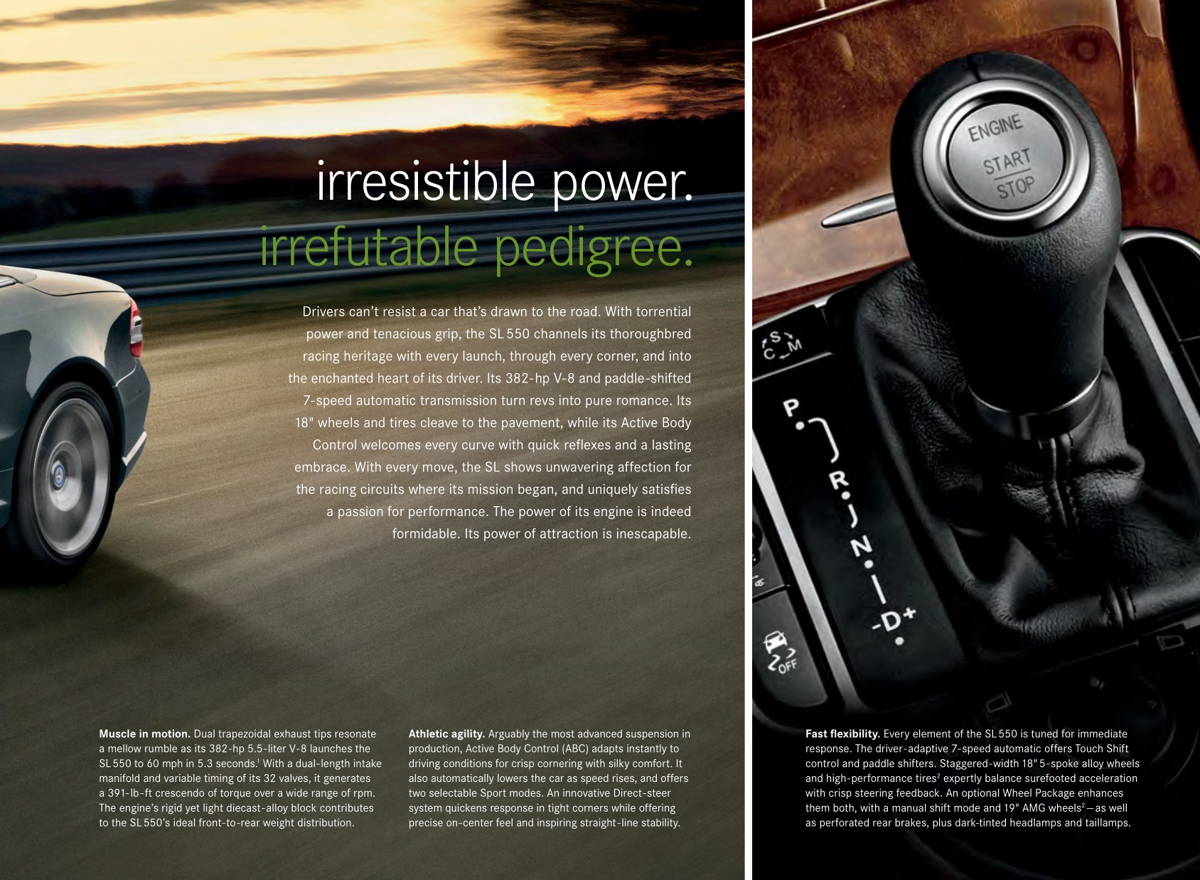 2012 Mercedes-Benz SL Brochure Page 17